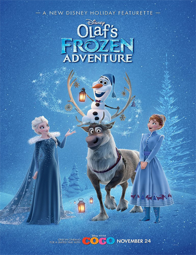 Frozen 2017 Una aventura de Olaf